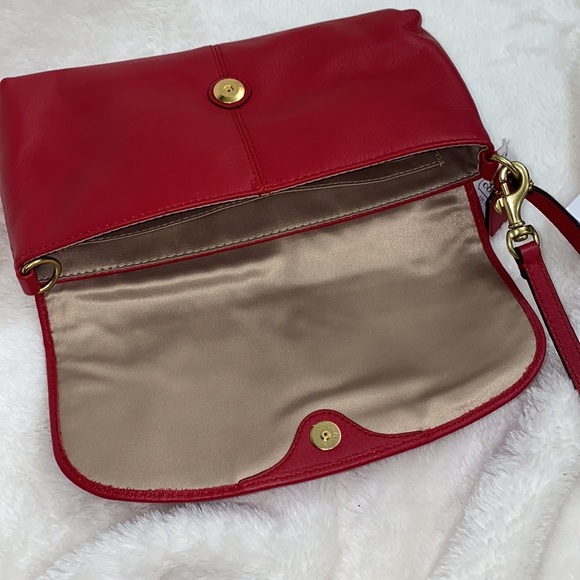 CAMPBELL LEATHER LARGE WRISTLET (COACH F50183) - Picture 5 of 7